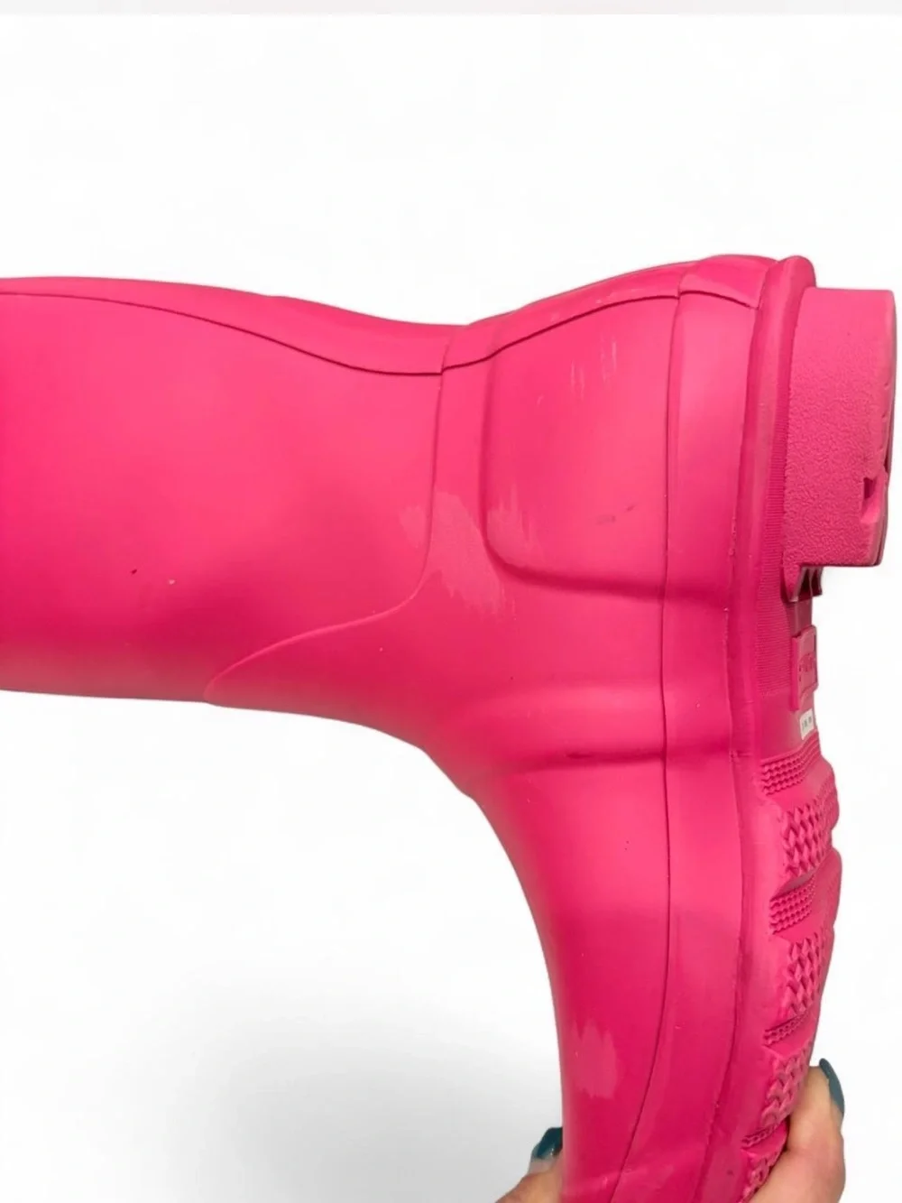 Hunter hot bright pink  Rain Boots
